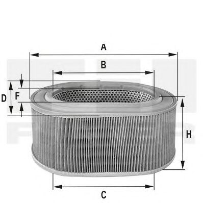 FIL FILTER hpu4364 -  Воздушный фильтр
